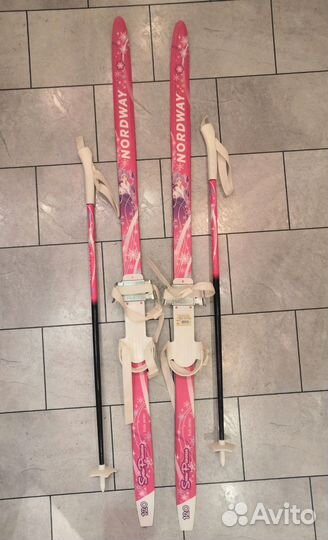 Комплект лыжный детский Nordway Snow Princess soft