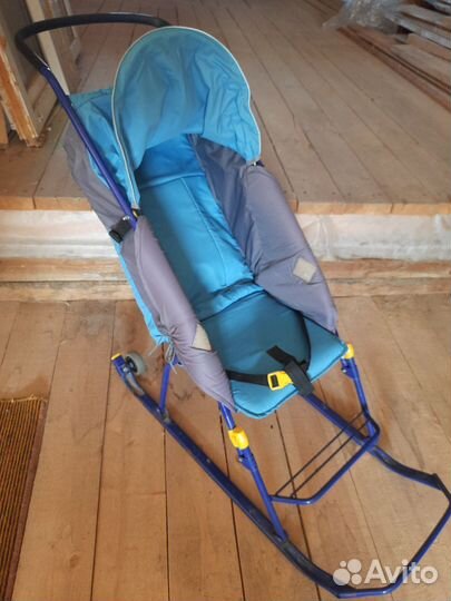 Коляска санки ника