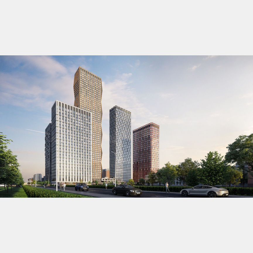 1-к. квартира, 33,6 м², 27/28 эт.