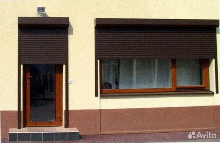 Рольставни дверь