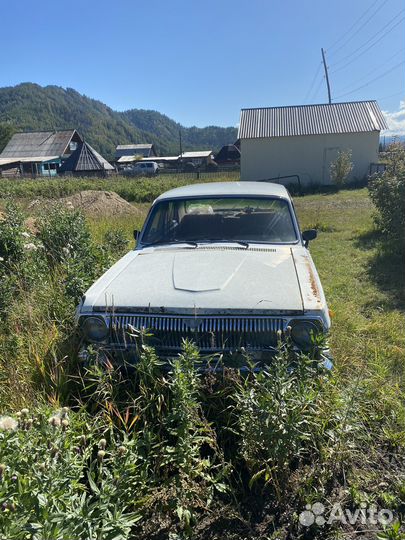 ГАЗ 24 Волга 2.4 МТ, 1991, битый, 111 111 км