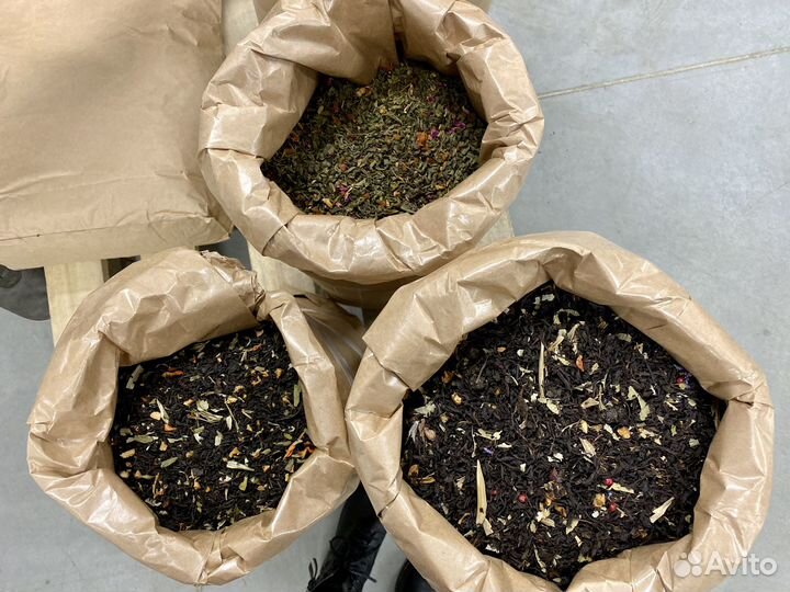 Чай оптом в мешках
