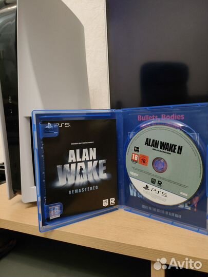 Alan Wake 2 Deluxe edition PS5 диск