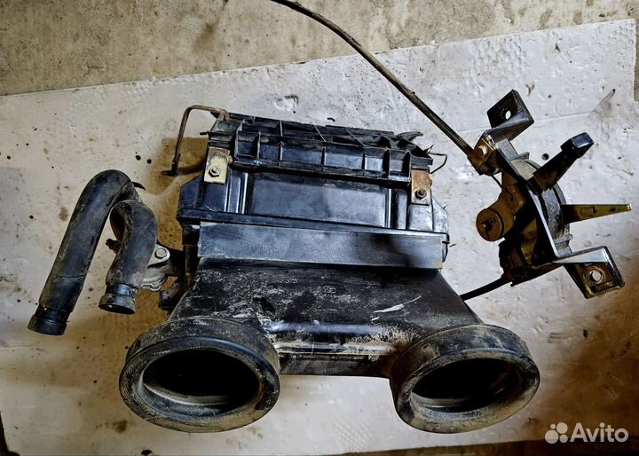 Печка в полном комплекте на Ниву