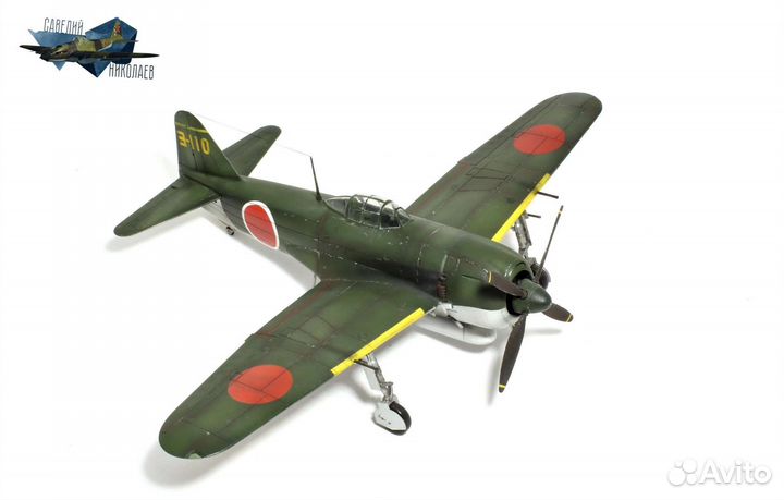 Готовая модель самолёта Второй мировой войны