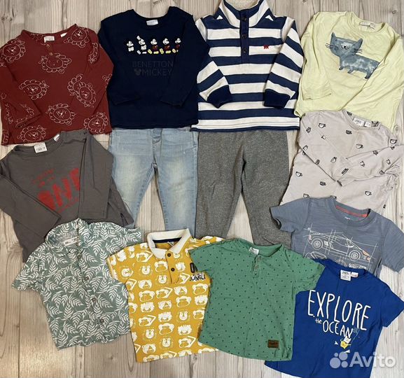 Детская одежда вещи пакетом на мальчика Zara