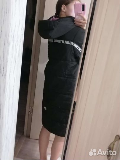 Пуховик зимний женский