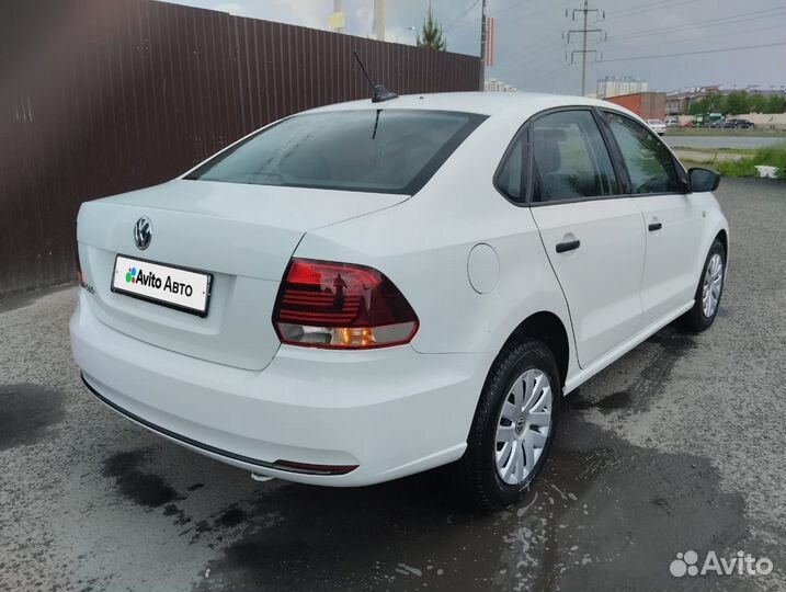 Volkswagen Polo 1.6 МТ, 2019, 98 000 км