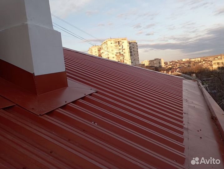 Планка примыкания для крыши