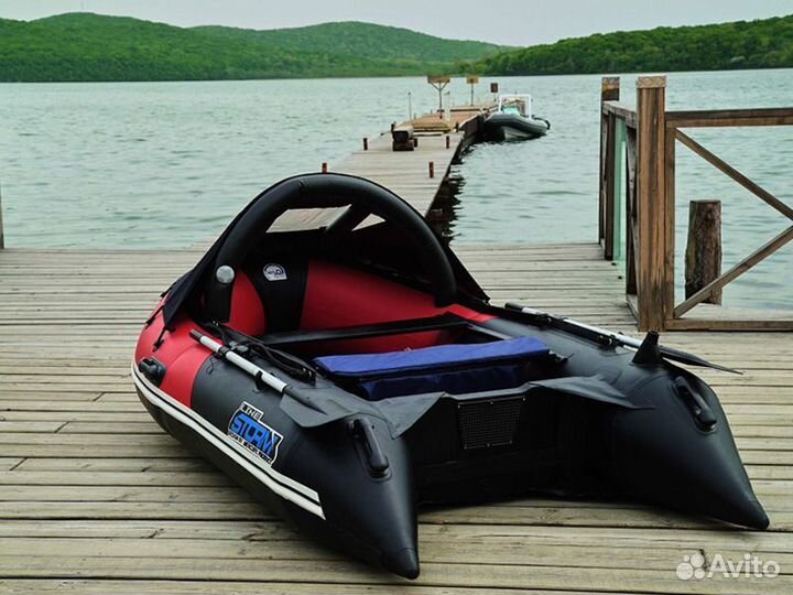 Лодка пвх Stormline Adventure Extra 240 красный