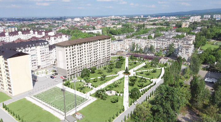 1-к. квартира, 53,6 м², 8/10 эт.