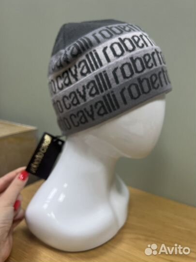 Шапка мужская Roberto Cavalli оригинал новая