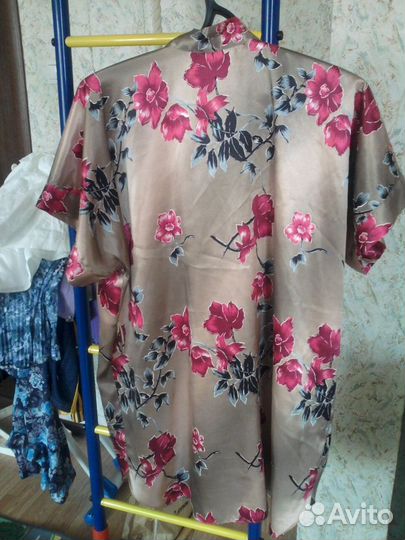 Халат атласный