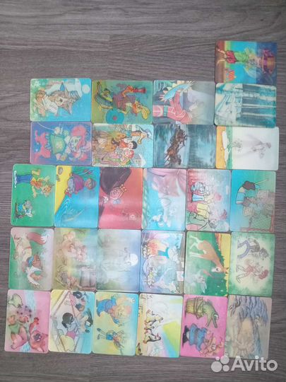 Переливные календарики СССР