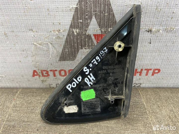 Заглушка крыла передняя правая Volkswagen Polo