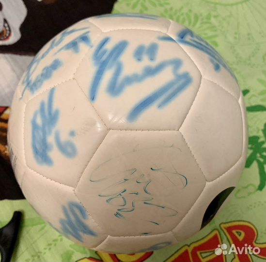Мяч с автографами футболистов фк Кубань Nike