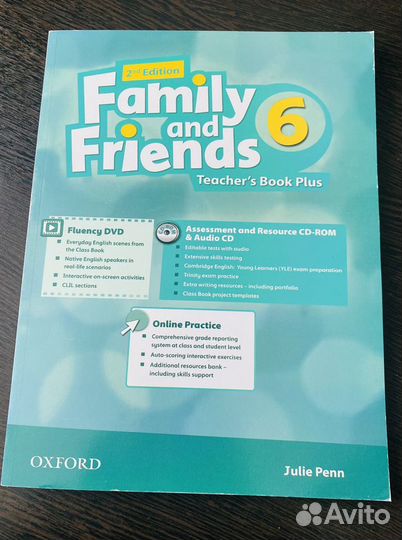 Family and Friends 6 Teachers book новая