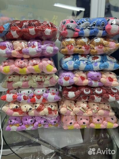 Мягкая игрушка для автоматов, хватаек, 100штук