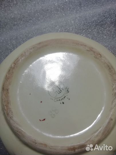 Пепельница Зик конаково редкая СССР 50-60г