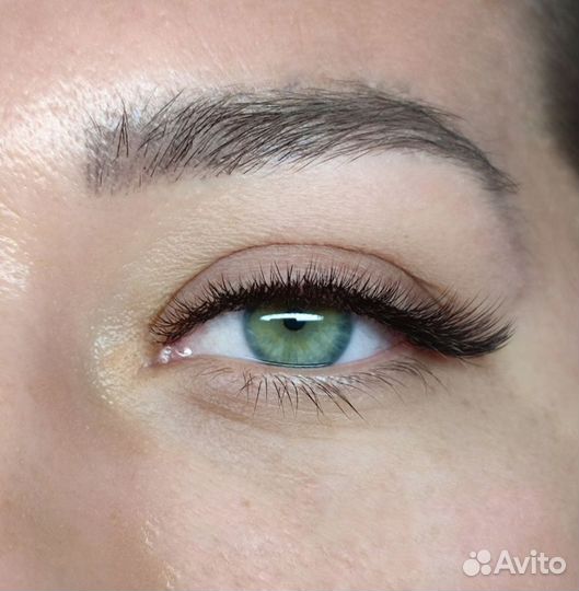 Наращивание, лами ресниц/ укладка бровей