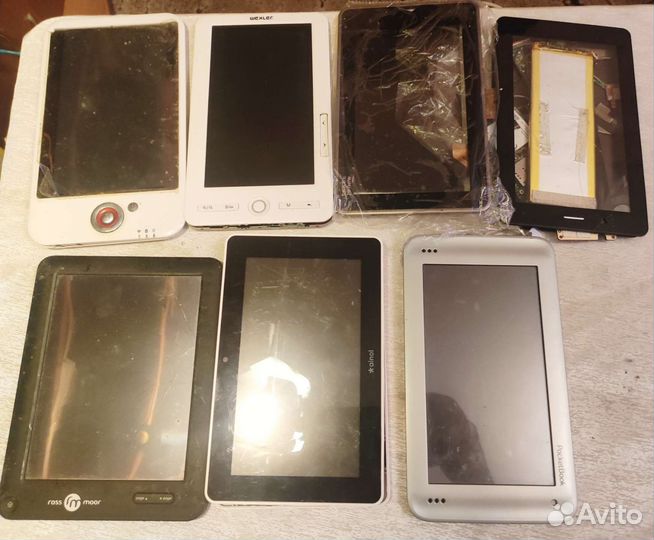 23шт. Планшеты на запчасти (цена за всё)
