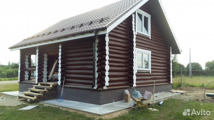 Строим дома, бани под ключ из бревна и бруса