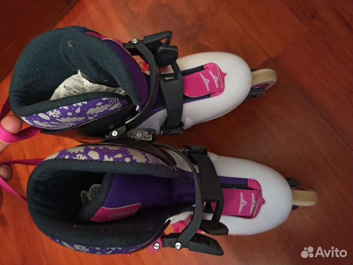 Роликовые коньки детские раздвижные