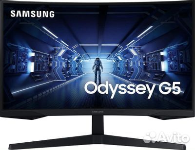 Монитор samsung odyssey g5 27 изогнутый