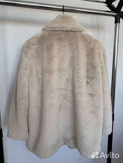 Шуба из экомеха короткая