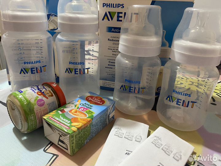 Бутылочки avent новые