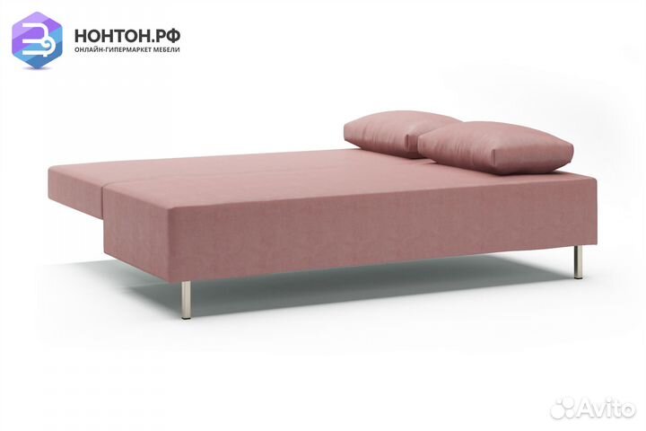 Диван еврокнижка Нео розовый