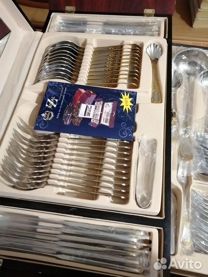 Набор столовых приборов Royal 72 предмета, новый