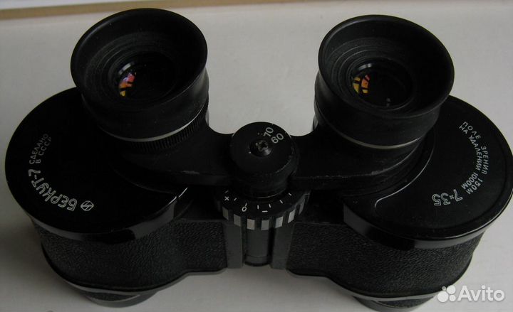 Бинокль+Чехол Беркут-7 7х35 сомз СССР