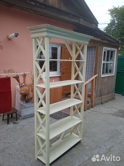 Стеллаж деревянный