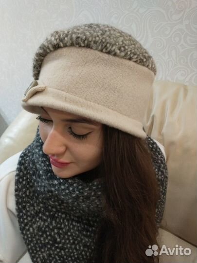 Комплект шапка и шарф seeberger