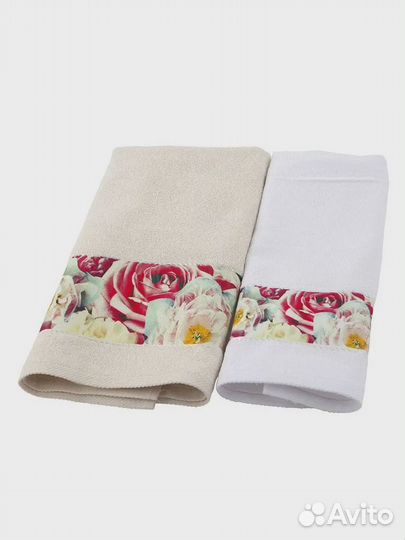 Набор махровых полотенец (новый)