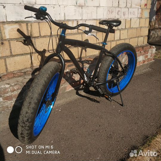 Велосипед взрослый фэтбайк фирмы welt