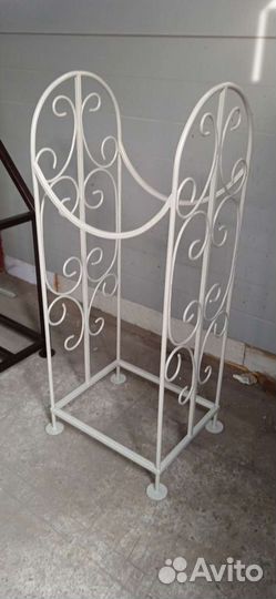 Металлическая дровница