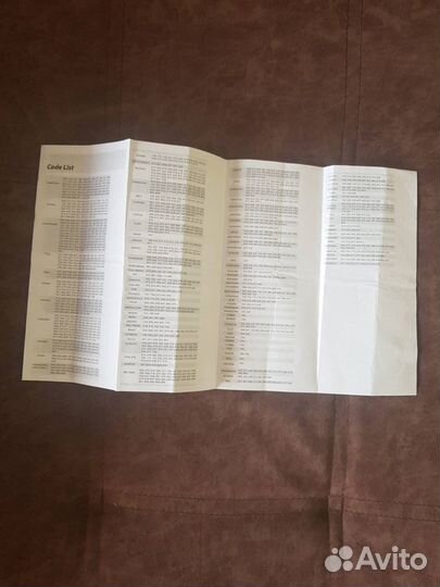 Пульт д/у универсальный