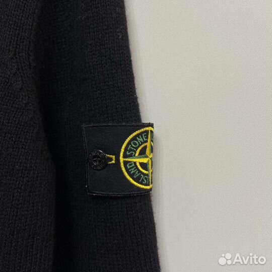 Зип худи stone island wool ZIP hoodie