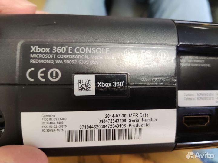 Xbox 360E 500Gb в хор.сост, комплект+лиц.диск Фифа