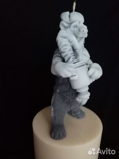 Свечи ручной работы животные и птицы