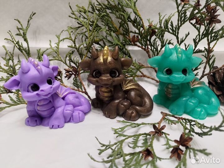 Мыло ручной работы дракон символ 2024