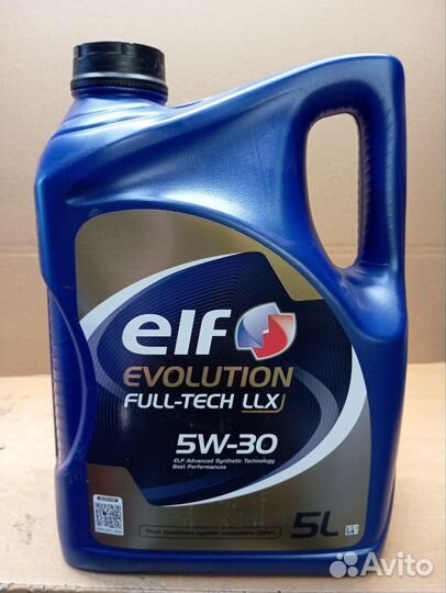 Моторное масло ELF Evolution Full-Tech LLX 5W-30