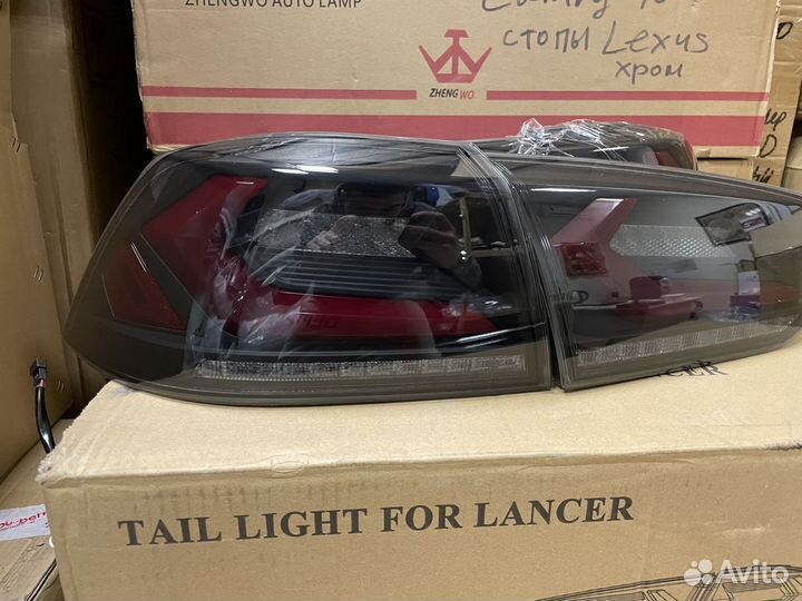 Mitsubishi lancer X Тюнинг LED Стоп сигналы G4EV1