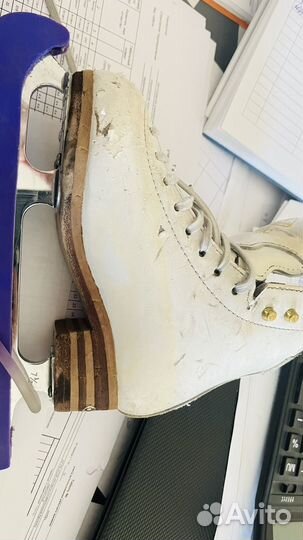 Коньки фигурные бу