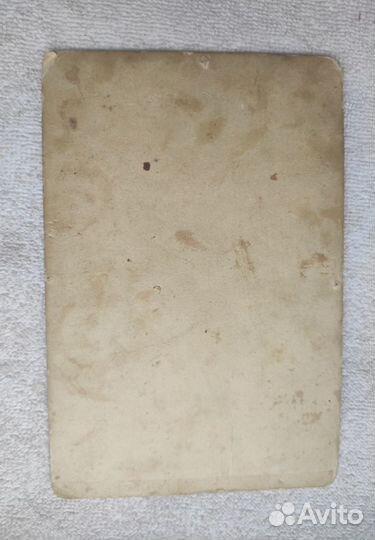 Кабинетные фото белогвардейца. С другом и семьей