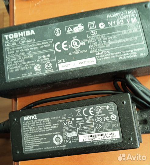 Адаптеры, зарядные устройства