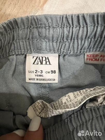 Комплект брюки и рубашка 98 2-3 года Zara