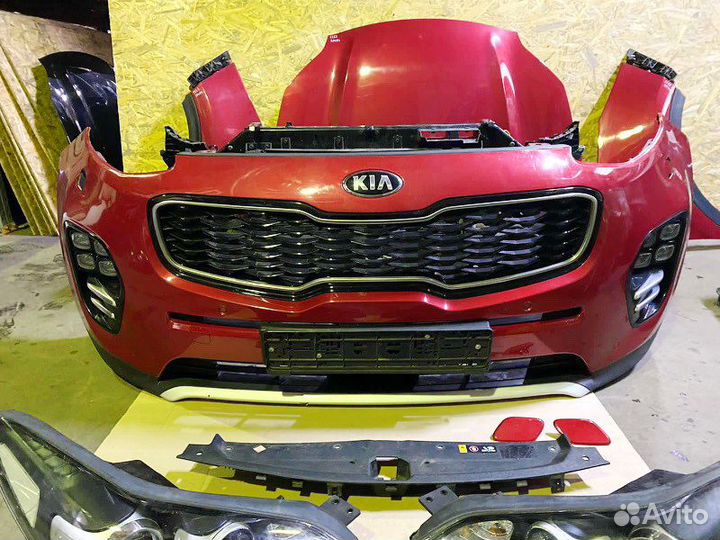 Ноускат в сборе на Kia Sportage 4 QL